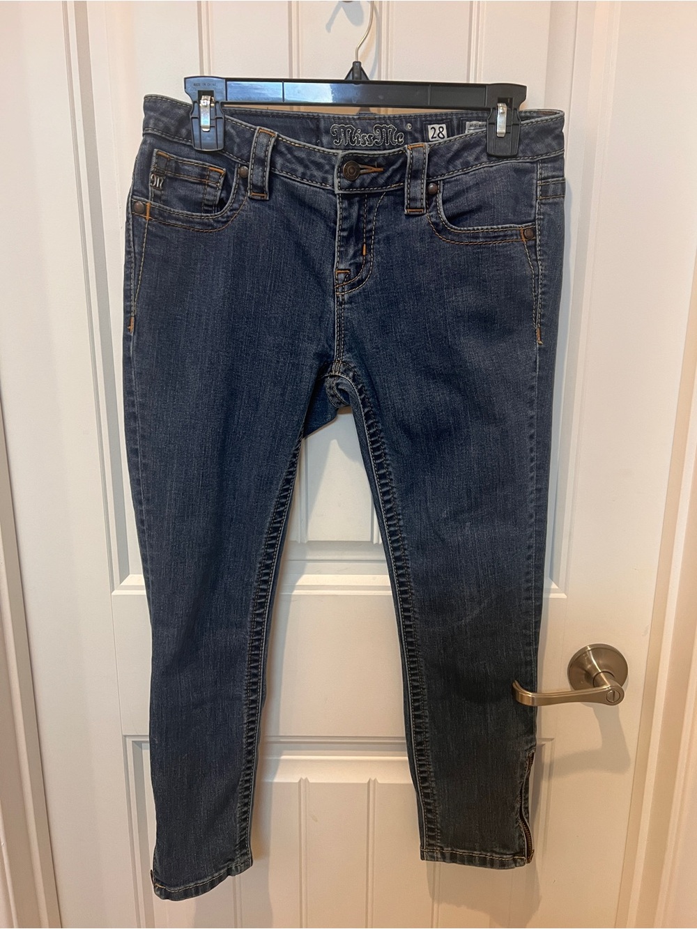 Miss Me Indigo Skinny Stretch Jeans